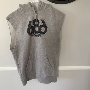 686 sleeveless hoodie